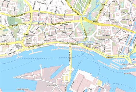 Teu im hamburger hafen 21. Landungsbrücken Stadtplan mit Satellitenbild und Unterkünften von Hamburg