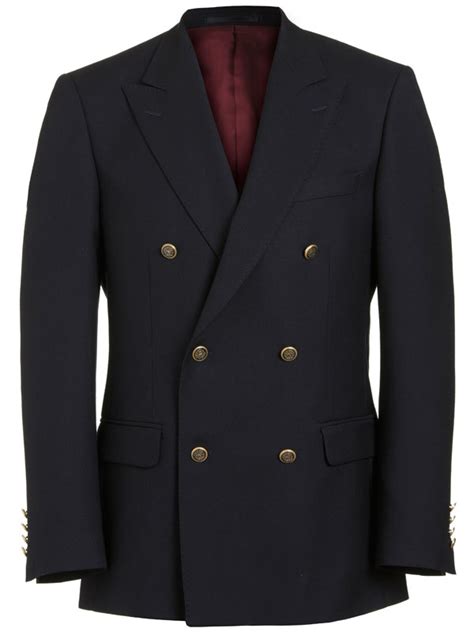 Magee Blazer Mens Nice Classic Fit Double Breasted Navy