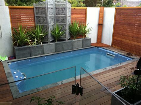 French inspired pool and landscape. Awesome Small Swimming Pools Designs to Refresh Backyard ...
