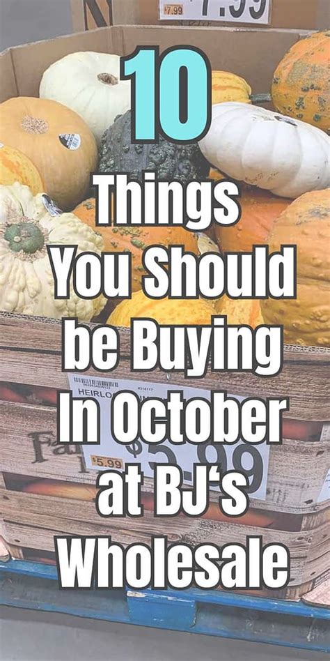 The Best Things You Should Be Buying At Bjs In October 2023