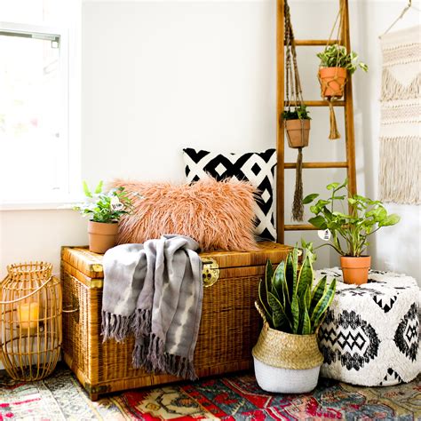 Wild Interiors — Decorating With Plants A Boho Decor Guide