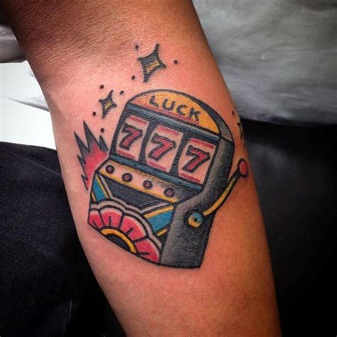 30 Slot Machine Tattoo Designs For Men Jackpot Ink Ideas