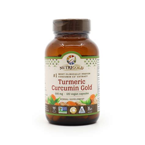 NutriGold Turmeric Curcumin Gold Supplement The Healthy Place