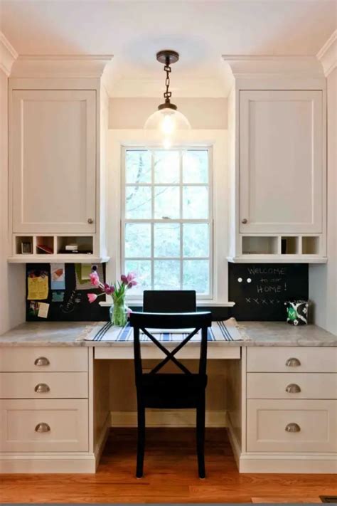 30 Functional Kitchen Desk Designs