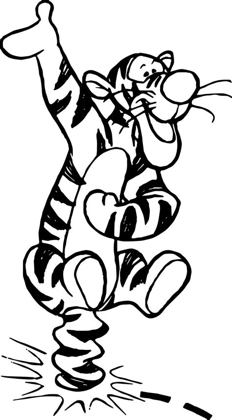 Best Tigger Coloring Page Wecoloringpage Com