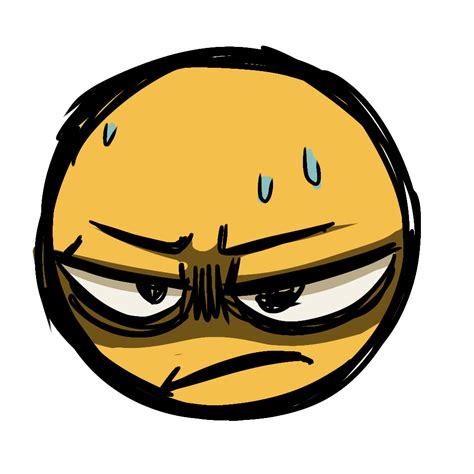 Angryconcernedsweat Discord Emoji