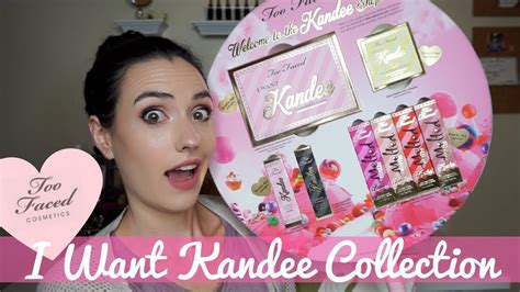 Too Faced Kandee Johnson I Want Kandee Collection Swatches Demos