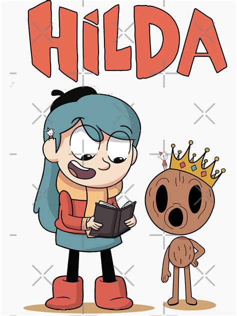 Hilda Hilda Netflix Hilda Holzfäller Süße Karikatur Sticker Von M1tsu Redbubble
