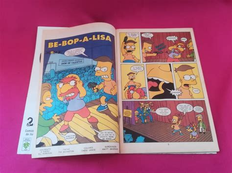 Los Simpson 5 Comic Meses Sin Intereses