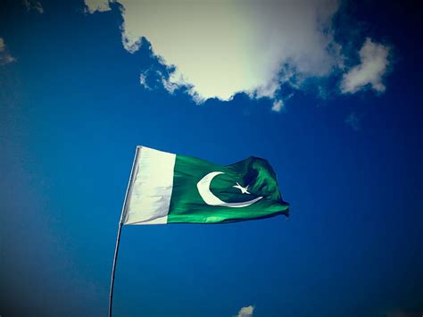Hd Wallpaper Flag Pakistan Green Sky Wallpaper Flare