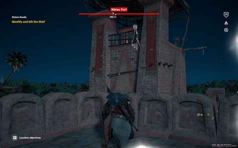 Assassin S Creed Origins Guide Walkthrough Nikiou Fort Location