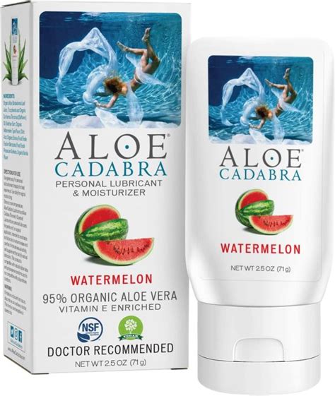 Aloe Cadabra Natural Personal Lube Organic Best Sex Lubricant Oral Gel For Her Him And Couples