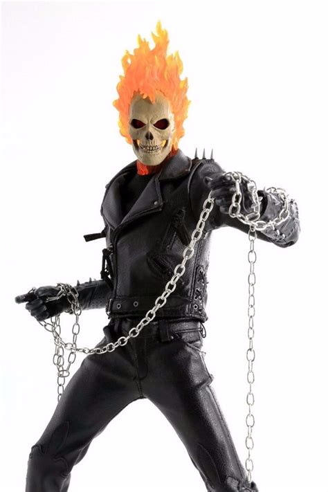 Marvel Ghost Rider 23cm Bjd Pvc Figure Model Toys In Action And Toy