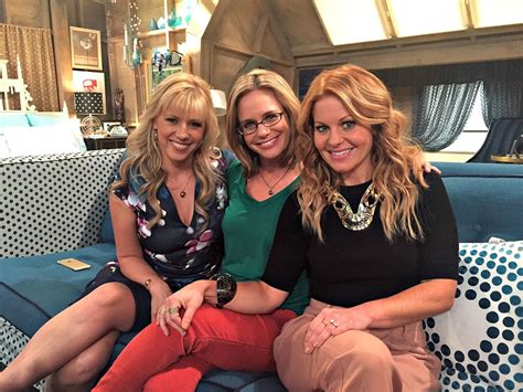 Fuller House Stars Candace Cameron Bure Jodie Sweetin And Andrea