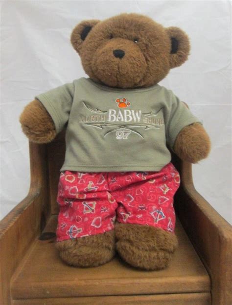 bear boxers and t build a bear teddy bear brown in boxer shorts plush stuffed 14 build a bear