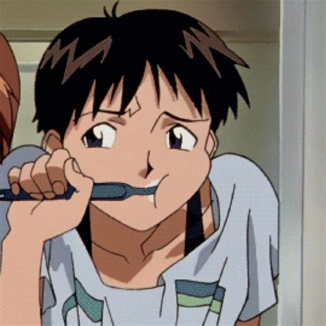 Shinji Neon Genesis Evangelion Evangelion Cartoon Profile Pics