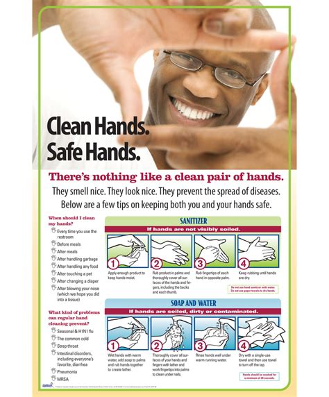 Clean Hands Safe Hands Poster 405