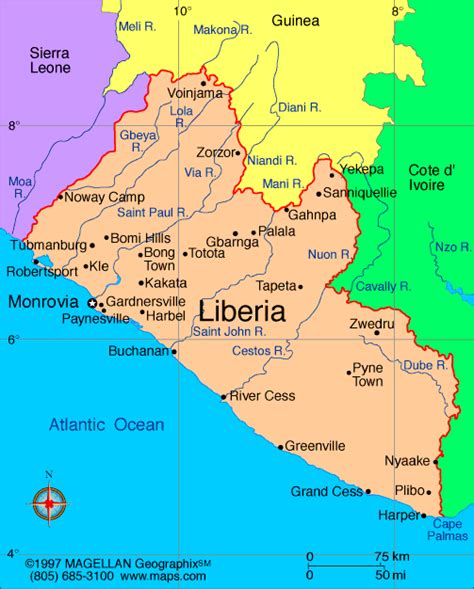It is the most populous country in africa, the seventh. liberia | Liberia Atlas: Maps and Online Resources | Infoplease.com | Liberia, Map, African ...