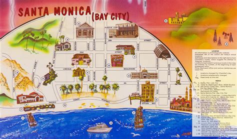 Santa Monica Bay City Mystery Map Section