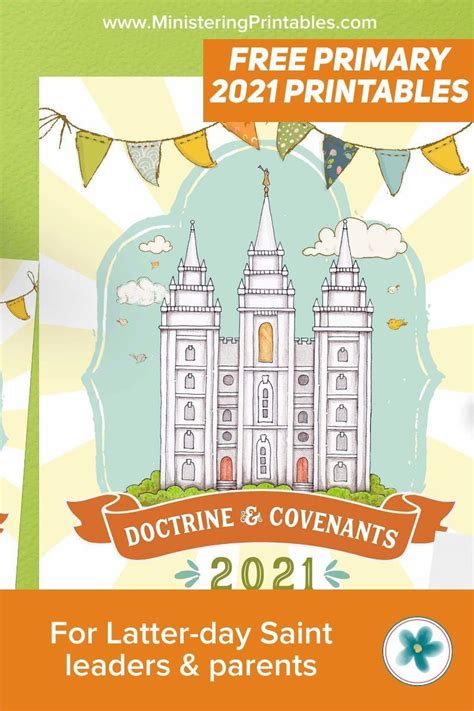 Free Primary 2021 Printables For Doctrine And Covenants Lds Primary