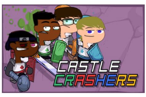 Castle Crashers Funny 4 Player Adventure Ep 1 Youtube
