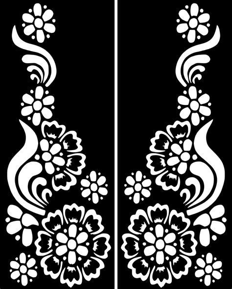Printable Stencil Henna Patterns
