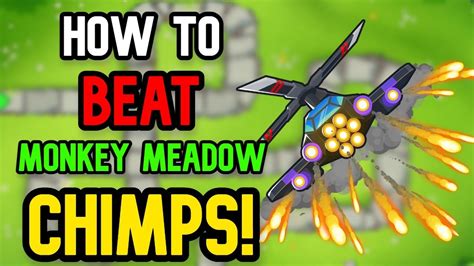How To Beat Btd6 Monkey Meadow On Chimps Btd6 Youtube