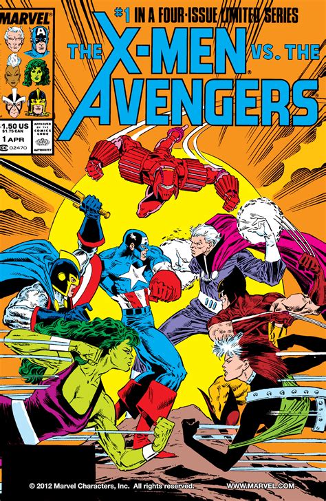 Read Online The X Men Vs The Avengers Comic Issue 1