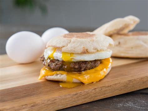 Sausage Egg And Cheese Muffin Recipe And Nutrition Eat This Much