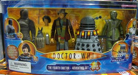 The doctor who floating tardis bed in a bag is going to turn your bed into a doctor who adventure. Doctor Who Action Figures - The Fourth Doctor Set