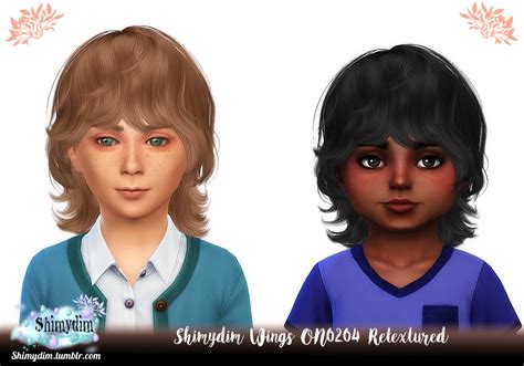 Shimydim Sims S4 Wings On0204 Retexture Child And Toddler Naturals