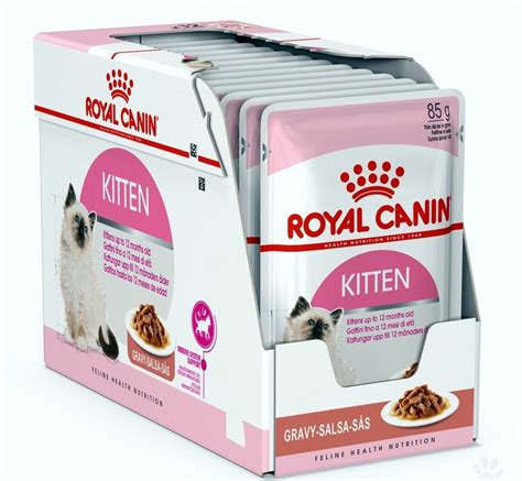 The best food for kittens will have: Royal Canin Kitten Instinctive Wet cat food(12*85g pouch ...