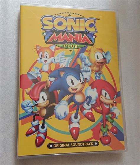 未使用 Cd Sonic Mania Plus Original Soundtrack Sega 非売品 セガ ソニックマニア プラス