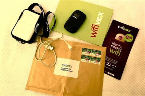 Hotspot, sim card and extra battery to travel more. jin loves to eat: Wifivox Pocket Wifi Rental in Spain