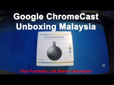 Chromecast works with apps you love to stream content from your pixel phone or google pixelbook. Google ChromeCast 2 Unbox Malaysia Version - YouTube