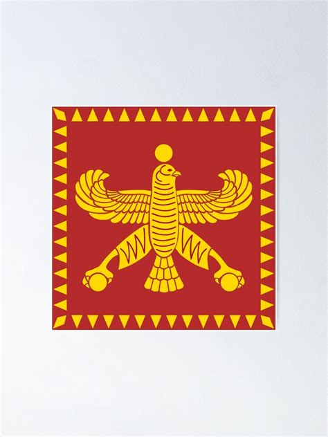 Persian Flagachaemenid Empire Flag Poster For Sale By Bluecapital