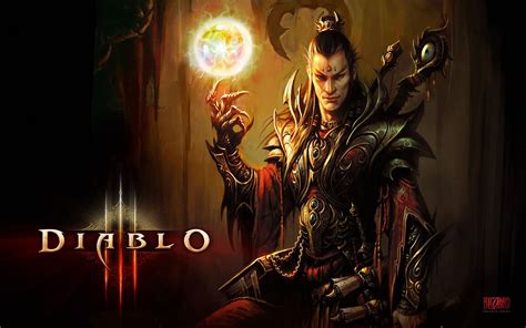 49 Diablo 3 Wizard Wallpaper