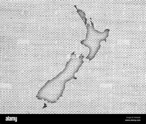 Map New Zealand Black And White Stock Photos And Images Alamy