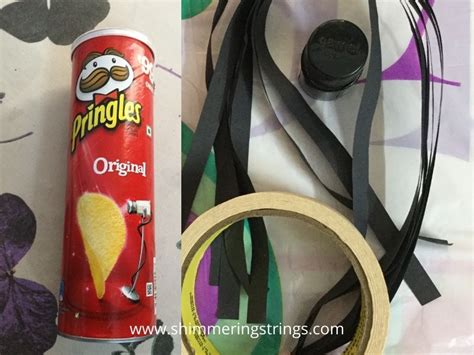 Super Easy Spooky Halloween Craft With Pringles Can For Kids