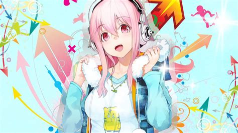 Anime Girl Listening Music Hd Wallpaper Mondeart