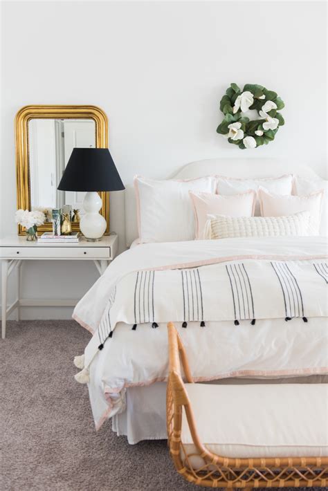 Offering shabby chic bedding, quilts, for beach house or cottage and romantic homes to accent old painted cottage furniture and chippy wicker and architectural details. Home: Danielle's Blush Bedding | Palm Beach Lately