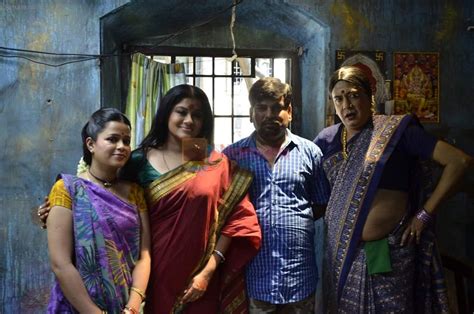 Sudha Chandran On The Sets Of Film Babuji Ek Ticket Bambai In Yari Road