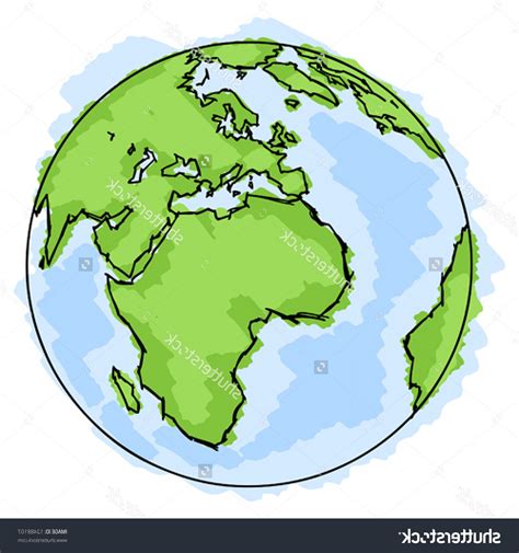 Easy Planet Earth Drawing How To Draw The Earth Step By Step Easy