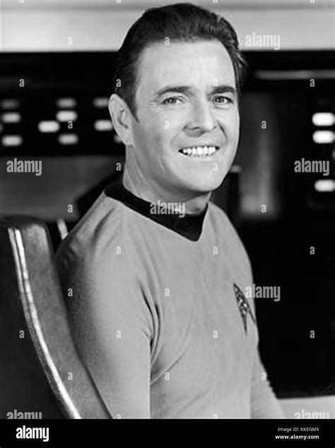 James Doohan Scotty Star Trek Stock Photo Alamy