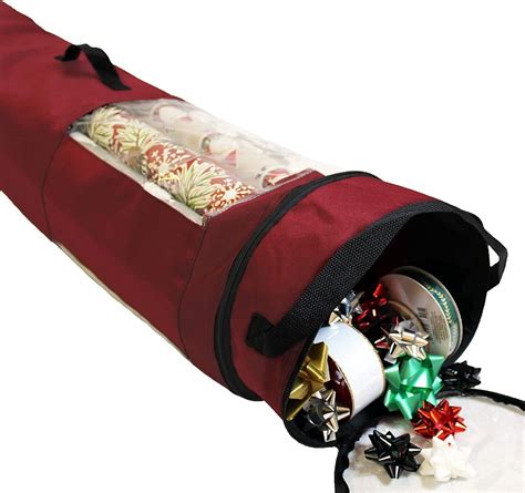 Heavy Duty Wrapping Paper Storage Bag Holds Up To 12 40 Rolls