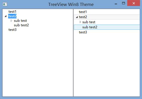 Wpf Treeview Win8 Style Programmer All
