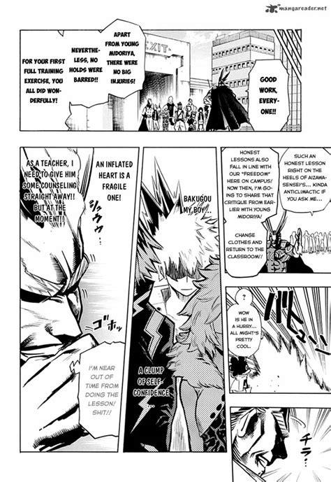 Read Manga My Hero Academia Chapter 11 Bakugous Starting Line