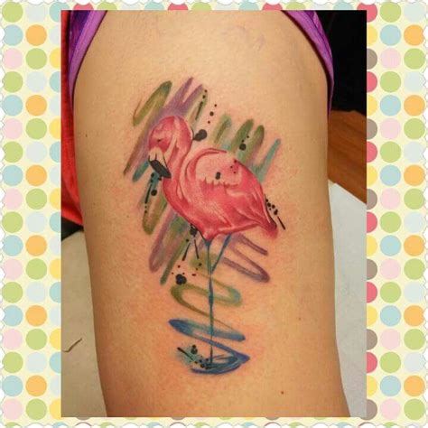 pink flamingo tattoo love tattoos tattoo you beautiful tattoos girl tattoos small tattoos