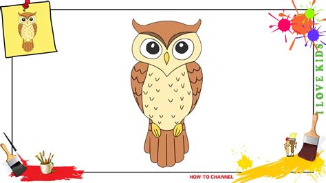 How To Draw An Owl Easy Art Hub Bmp Flow