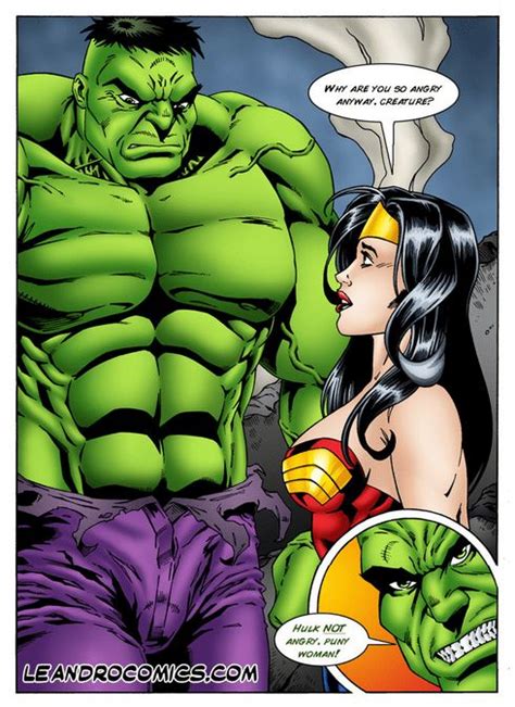 Hulk Fucking Wonder Woman Porn Comics Cumception